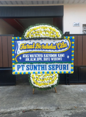 Papan Bunga Duka di Ubrug