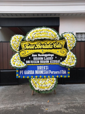Papan Bunga Duka di Ubrug